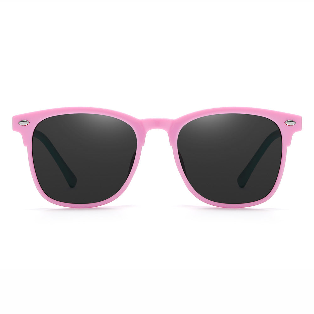 Boys Girls Square Polarized  Sunglasses for Teenagers
