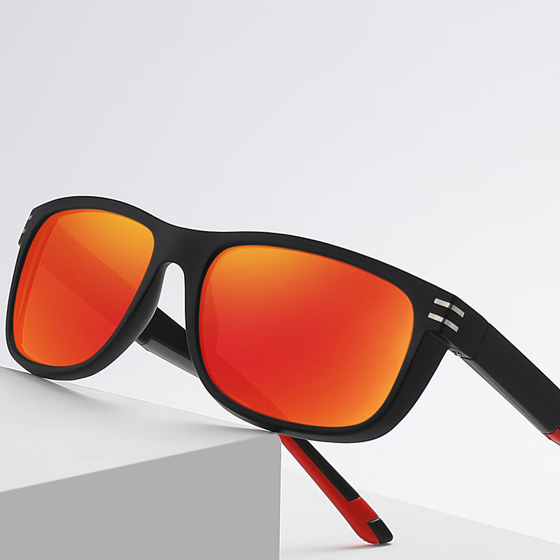 Square High Quality Polarized Sporty Outdoor Sunglasses