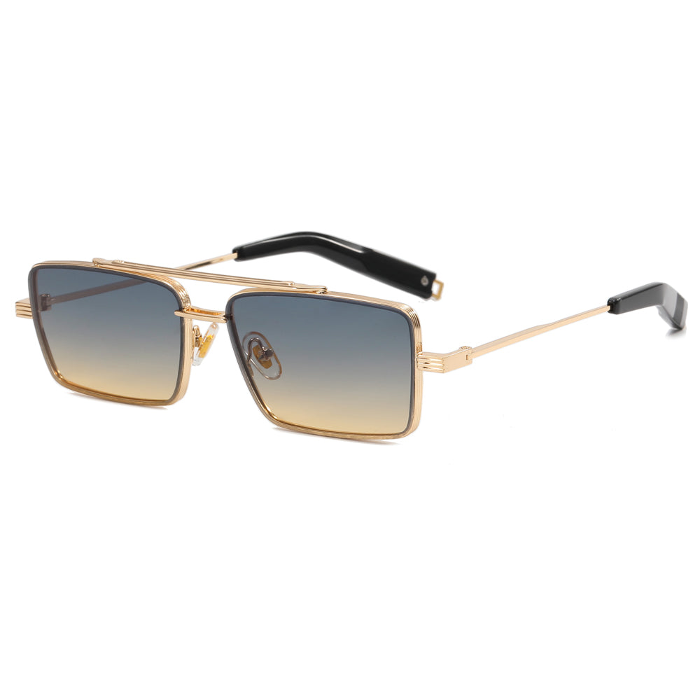 Fashion Metal Frame Shades Sunglasses