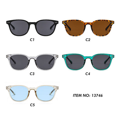 Men Women Retro Round Sunglasses