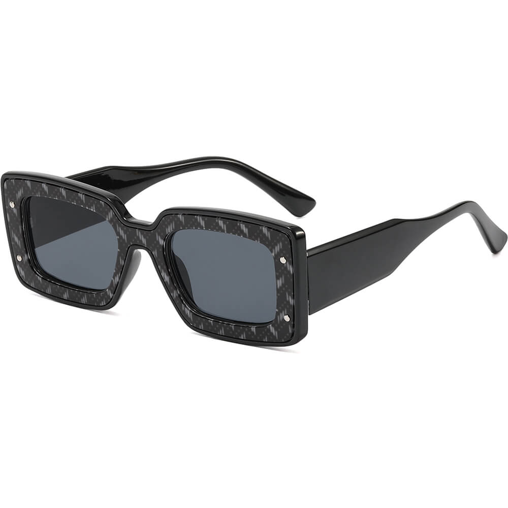 Retro Rectangle Sunglasses