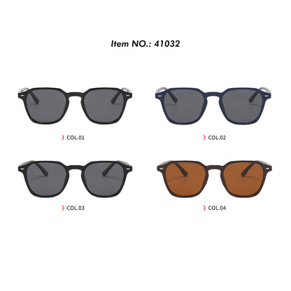 Square TR90 Frame Thin Polarized Sunglasses