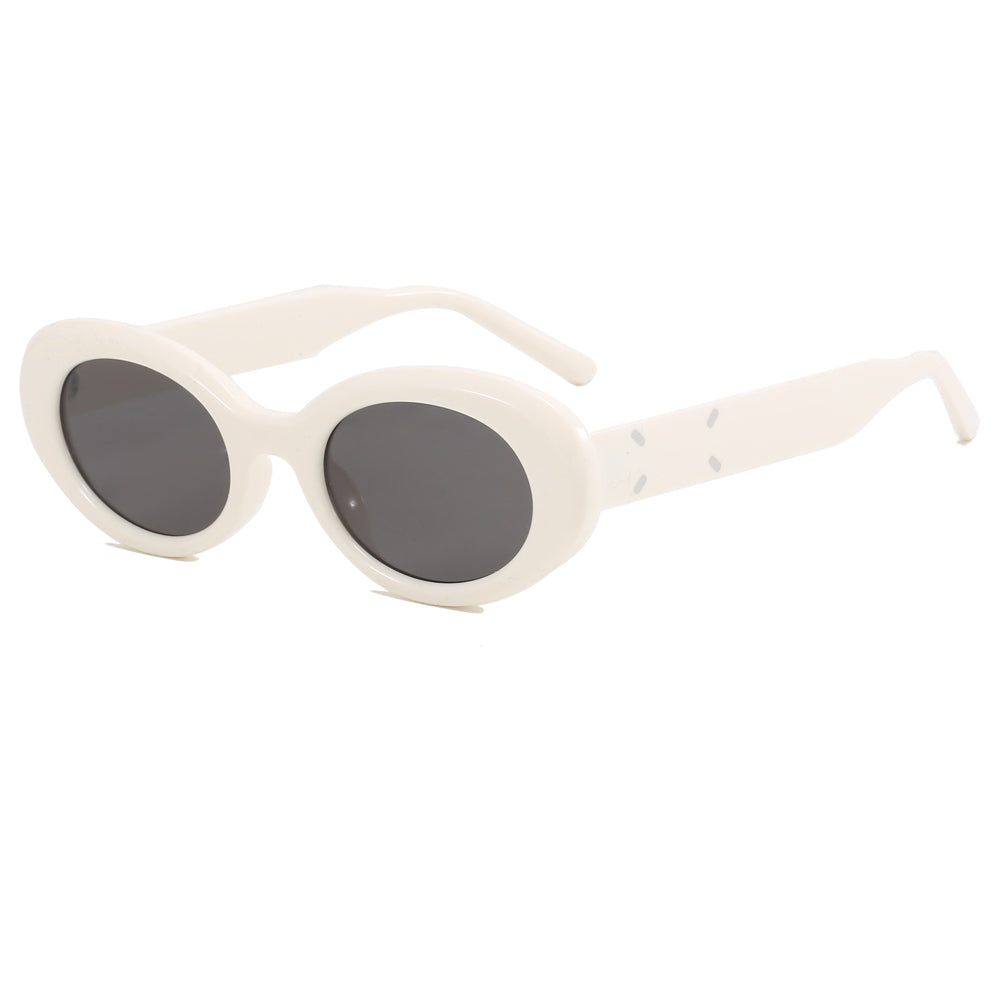 Women Retro Vintage Small Oval Stylish Shades Sunglasses