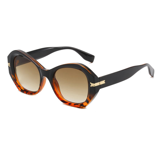 Irregular Gradient Cat Eye Shades Sunglasses