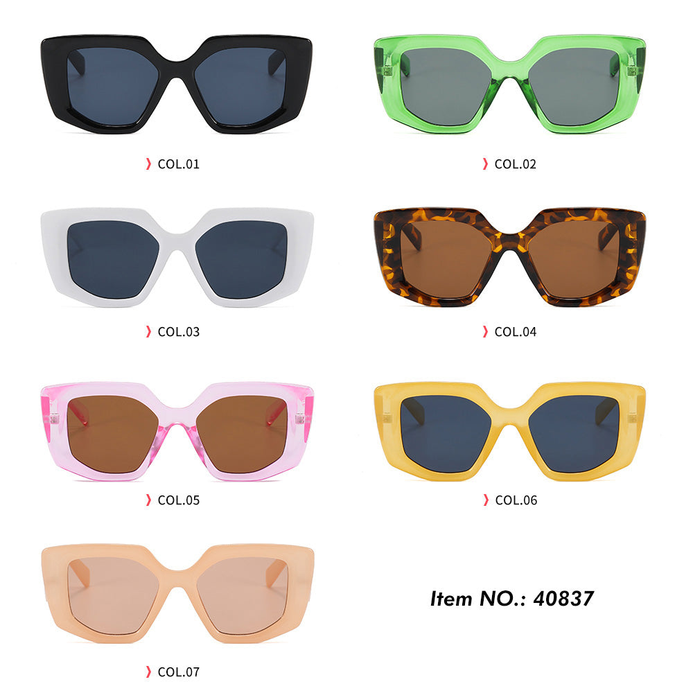 Oversized Square Cat Eye Shades Sunglasses