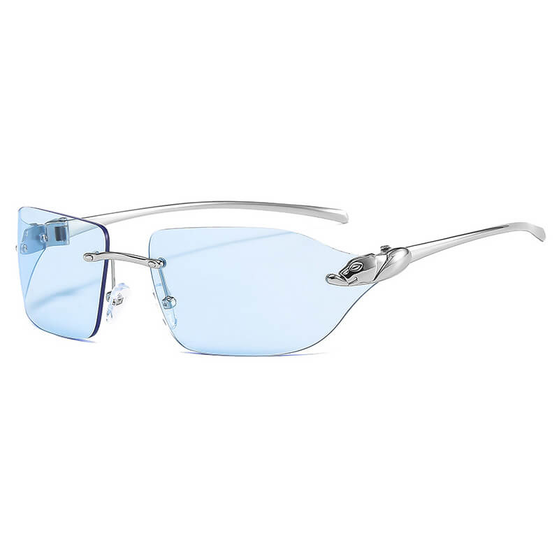 Panther Y2K Rimless Sunglasses