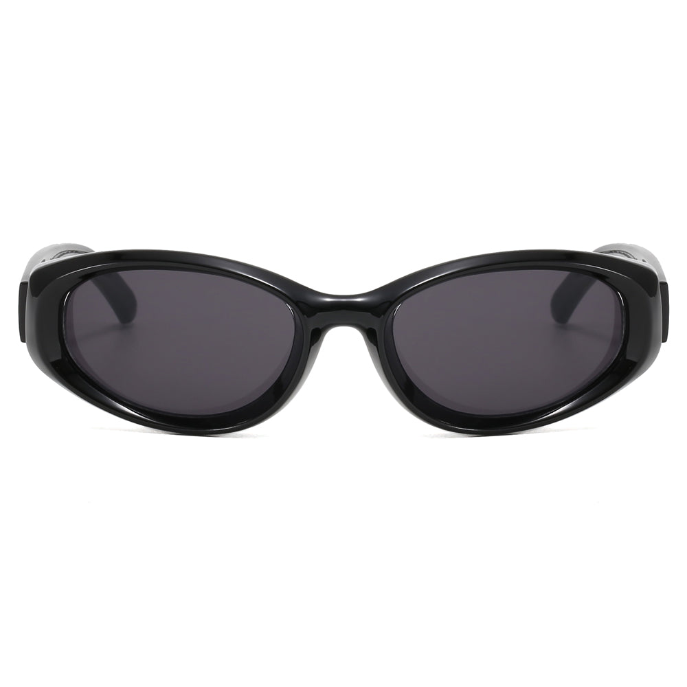 Retro Vintage Y2K Oval Cat Eye Sunglasses