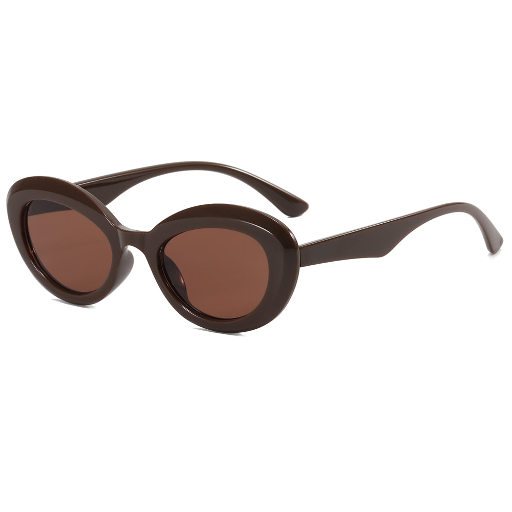 Retro Goggles Triangle Cat Eye Sunglasses