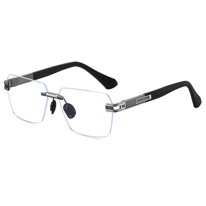 Men's Gradient Rimless Sunglasses