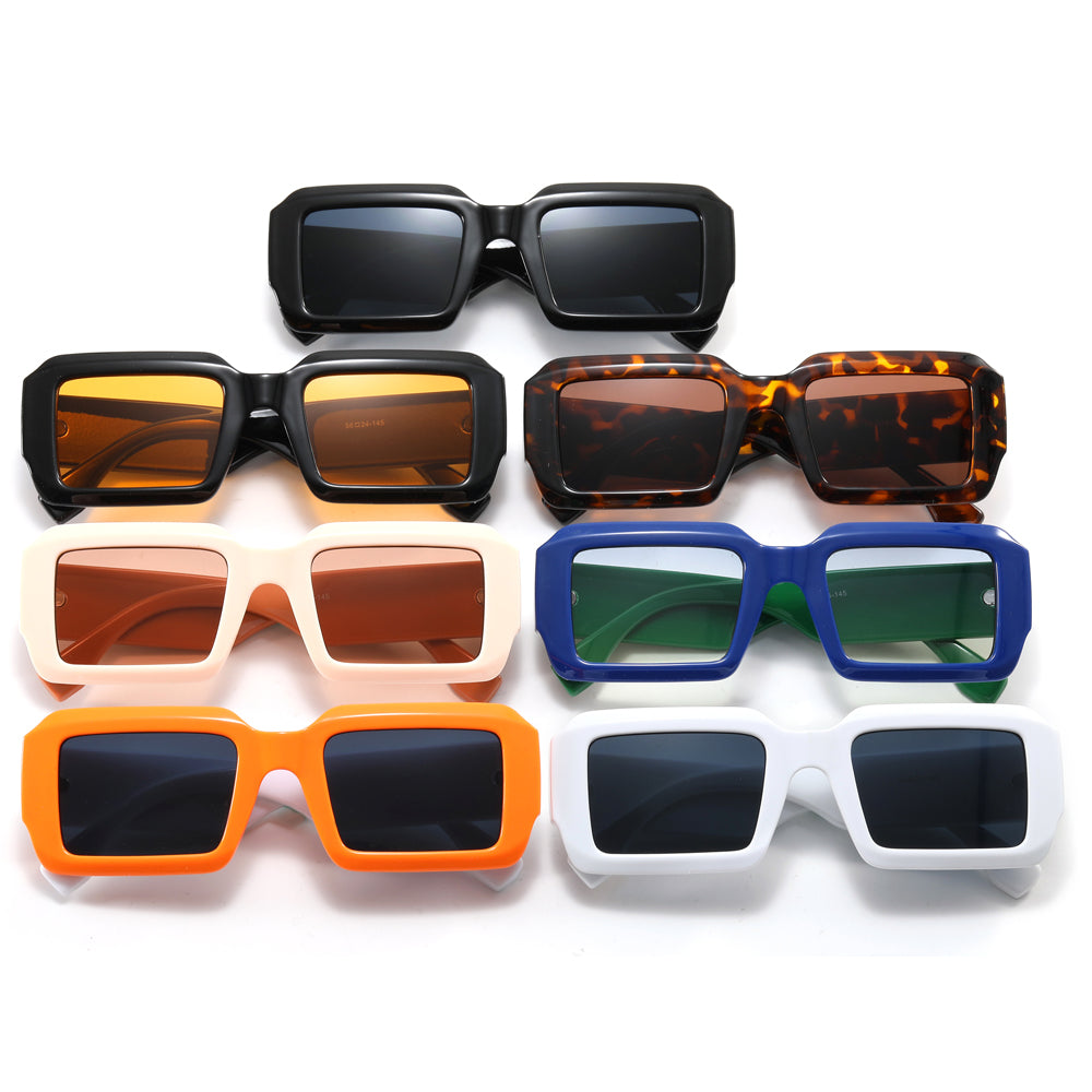 Chunky Rectangle Sunglasses