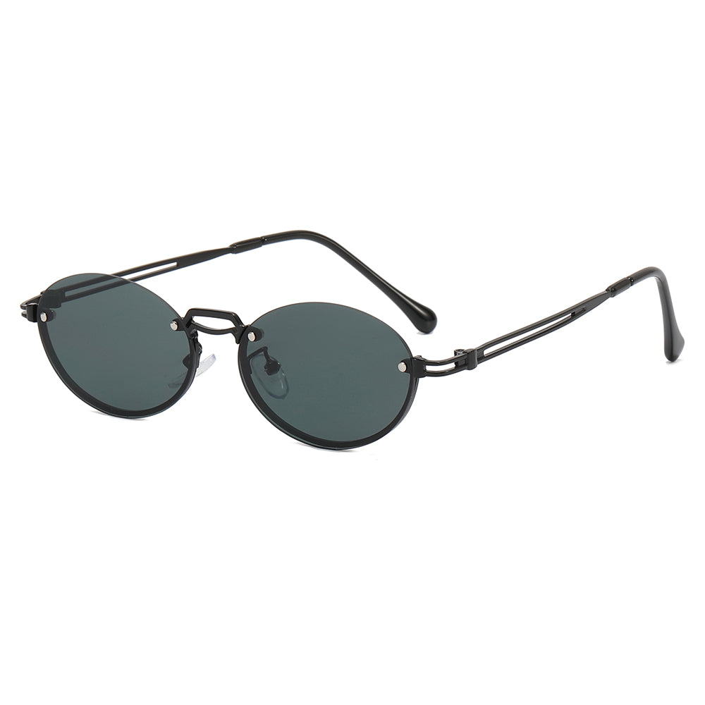 Metal Frame Round Shades Sunglasses