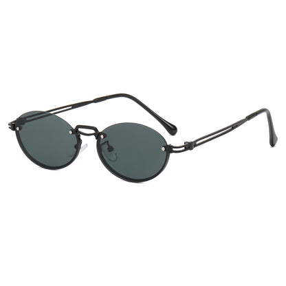 Metal Frame Round Shades Sunglasses