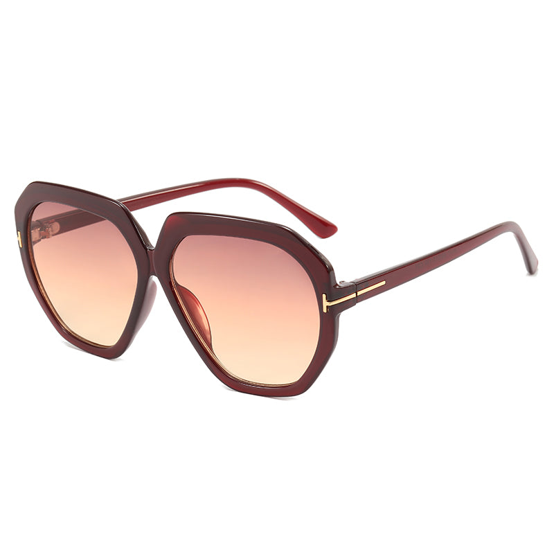 UV400 Polygon Shades Sunglasses