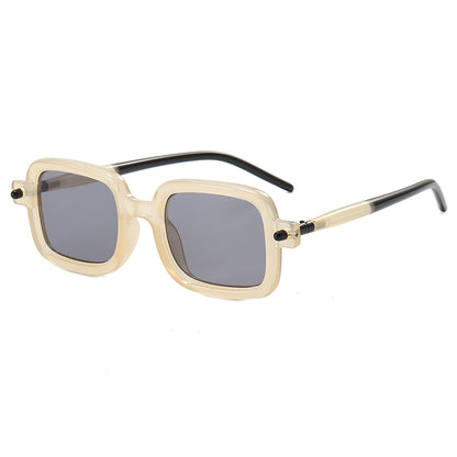 Plastic Retro Vintage Rectangle Sunglasses