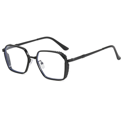 Vintage Square Steam Punk Metal Sunglasses