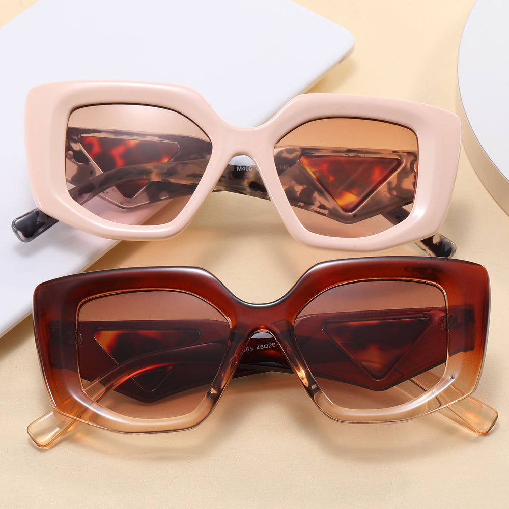 Square Thick Oversized Cat Eye Shades Sunglasses