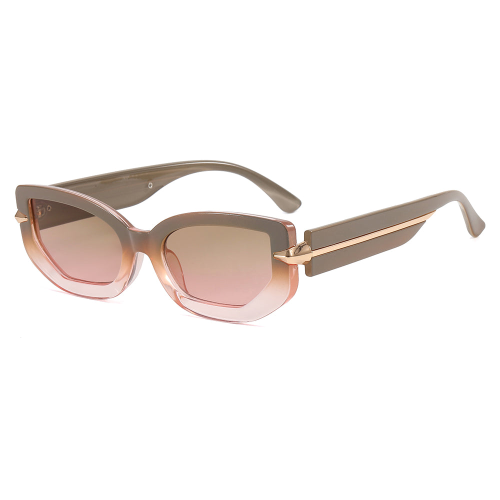 Rectangle Cat Eye Shades Sunglasses