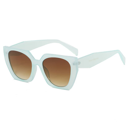 Polygon Oversized Square Cat Eye Sunglasses