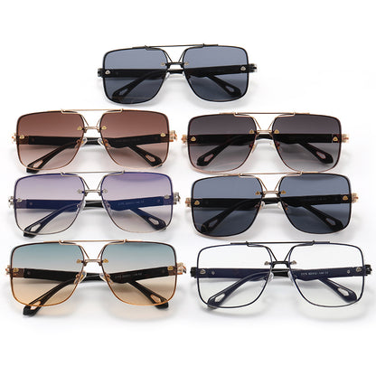 Metal Frame Men Shades Sunglasses