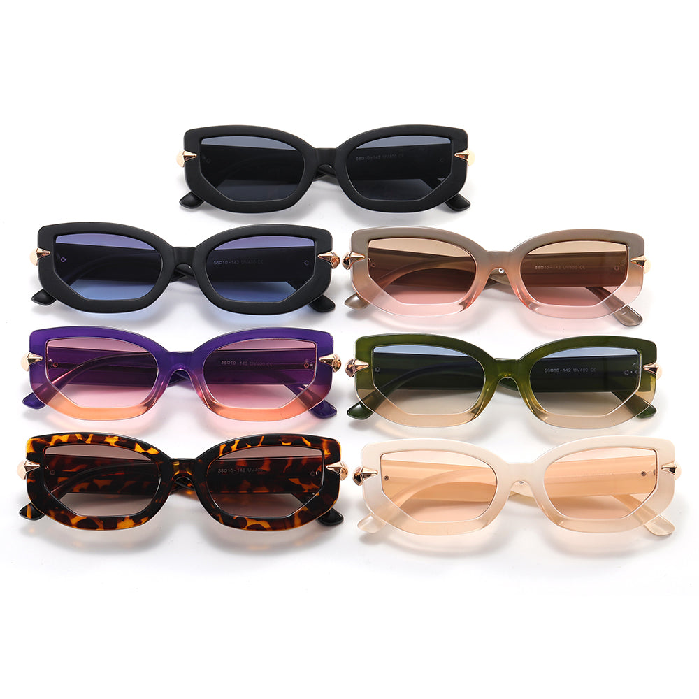 Rectangle Cat Eye Shades Sunglasses