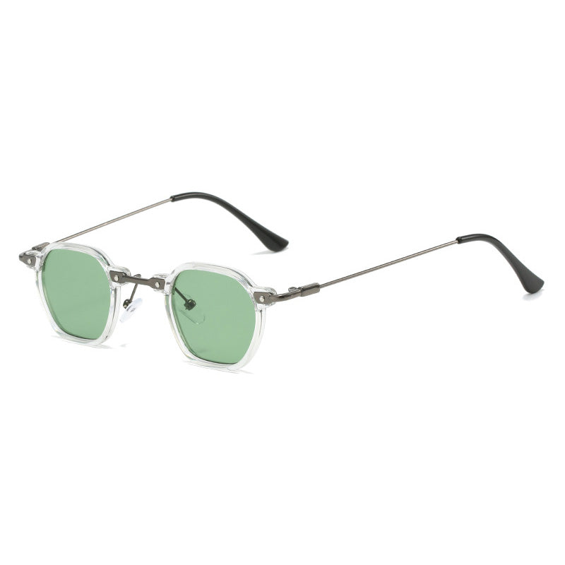 Retro Square Narrow Gradients Outdoor Sunglasses