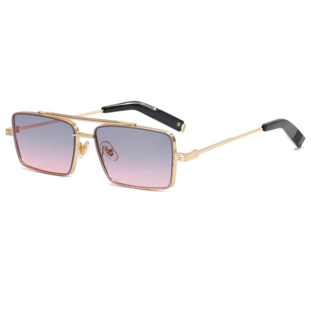 Fashion Metal Frame Shades Sunglasses