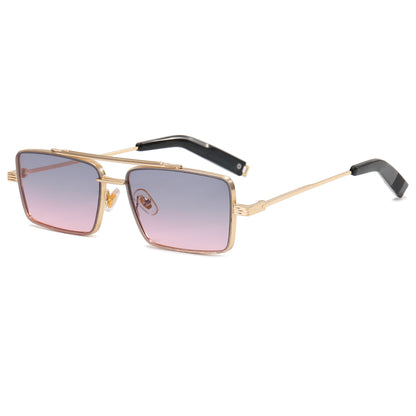 Fashion Metal Frame Shades Sunglasses