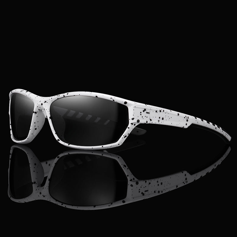 Rectangle Shape Outdoor Sports Cycling Running Polarized Sunglasses