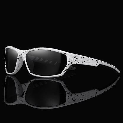 Rectangle Shape Outdoor Sports Cycling Running Polarized Sunglasses