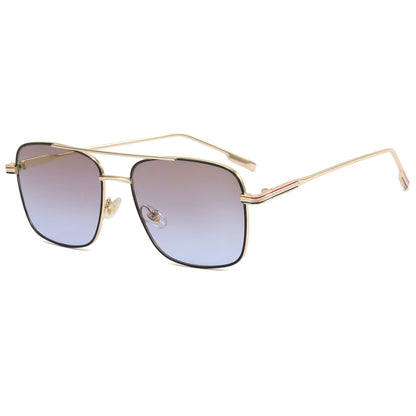 Fashion Metal Frame Gradient Shades Sunglasses