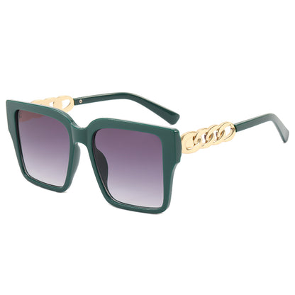 Trendy Square Oversized Women's Sunglasses