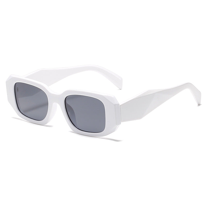 Rectangle Wide-legged UV Protection Trendy shades Sunglasses