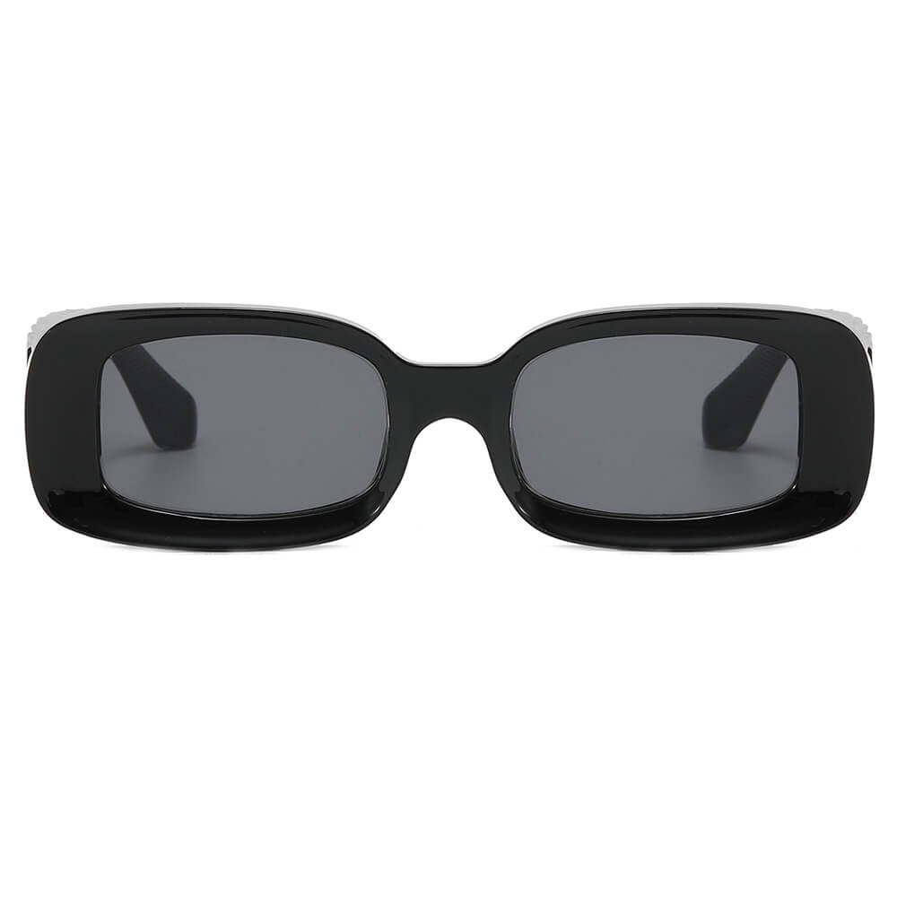 Thick Frame Rectangular Sunglasses