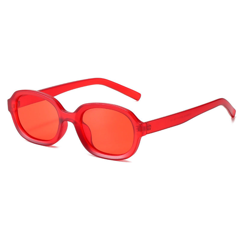 Retro Unisex Oval Sunglasses