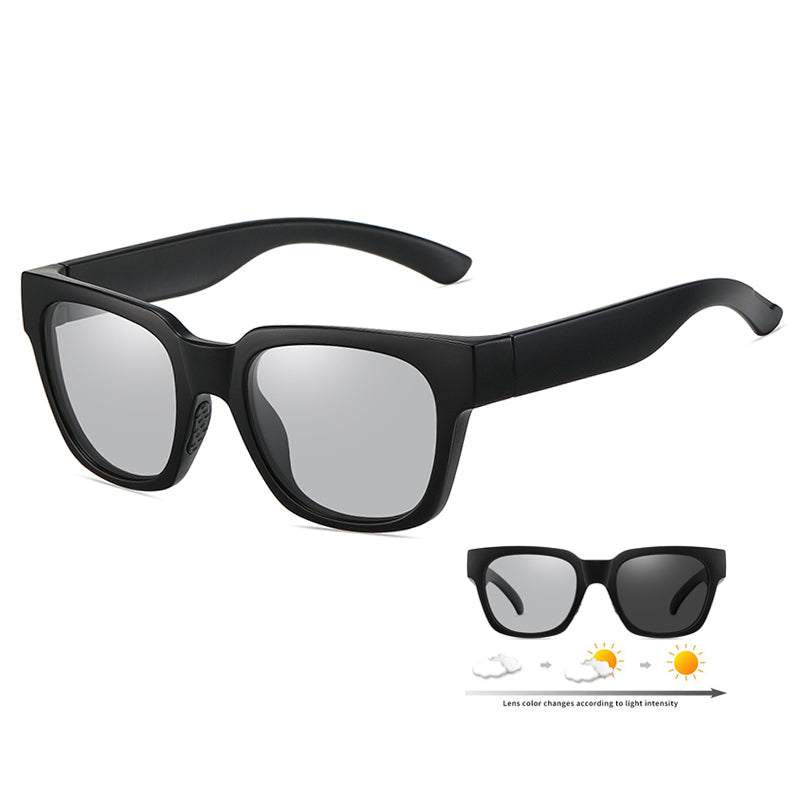 Square Shield Mirrored Polarized Sporty Sunglasses