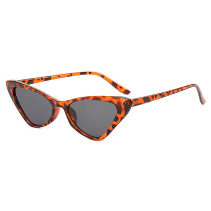 Cat Eye Women Small Triangle Sunglasses