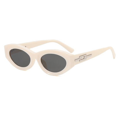 Retro Small Oval Sunglasses