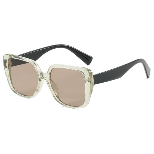 Retro Women Oversized Modern Square Butterfly Shades Sunglasses