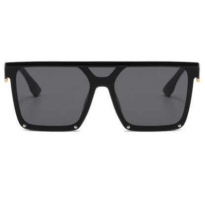 Square Oversized Flat Top Sunglasses