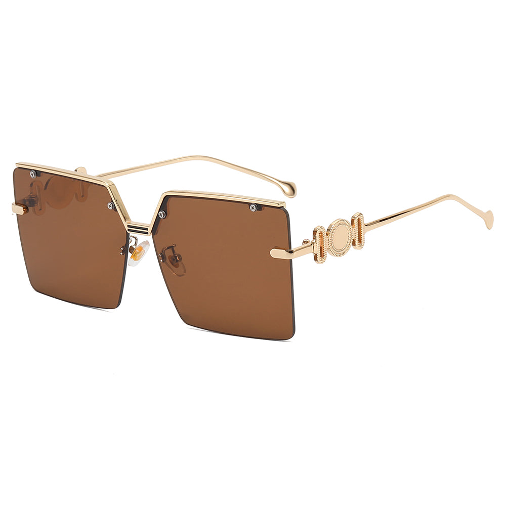 Square Metal Shades Sunglasses