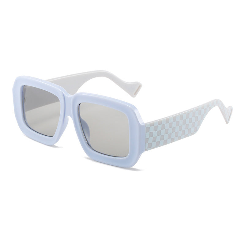 Mosaic Square Oversized Sunglasses for Women