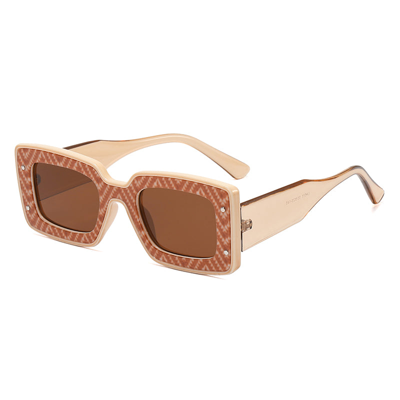 Retro Rectangle Sunglasses