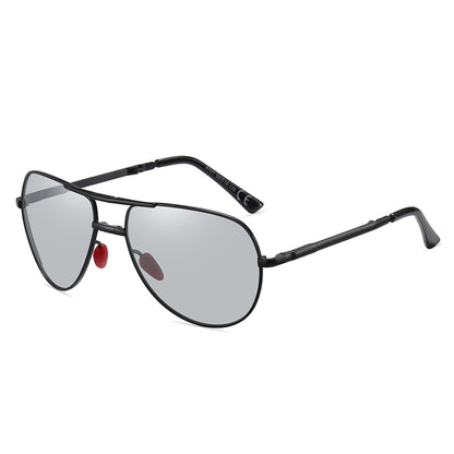 Polarized Men's Foldable Photochromic Driving Sunglasses