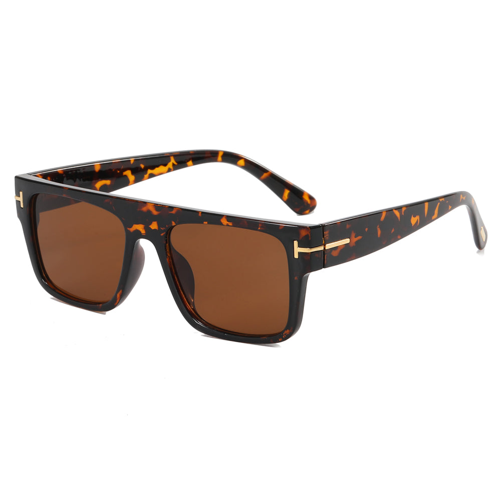 Square Flat Top Shades Sunglasses