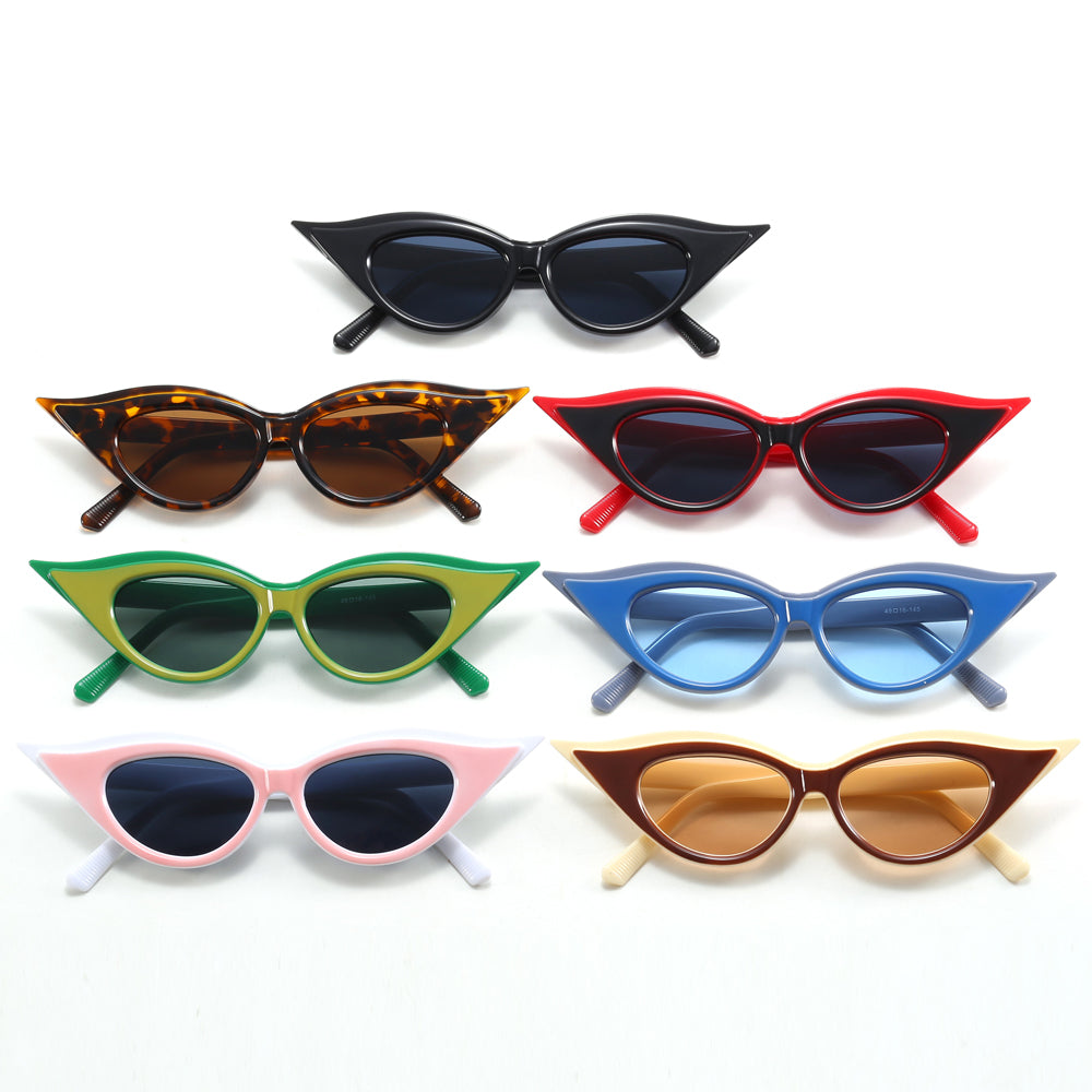 Retro Small Triangle Cat Eye Sunglasses