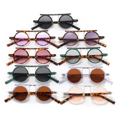 Fashion Round Steampunk Sunglasses