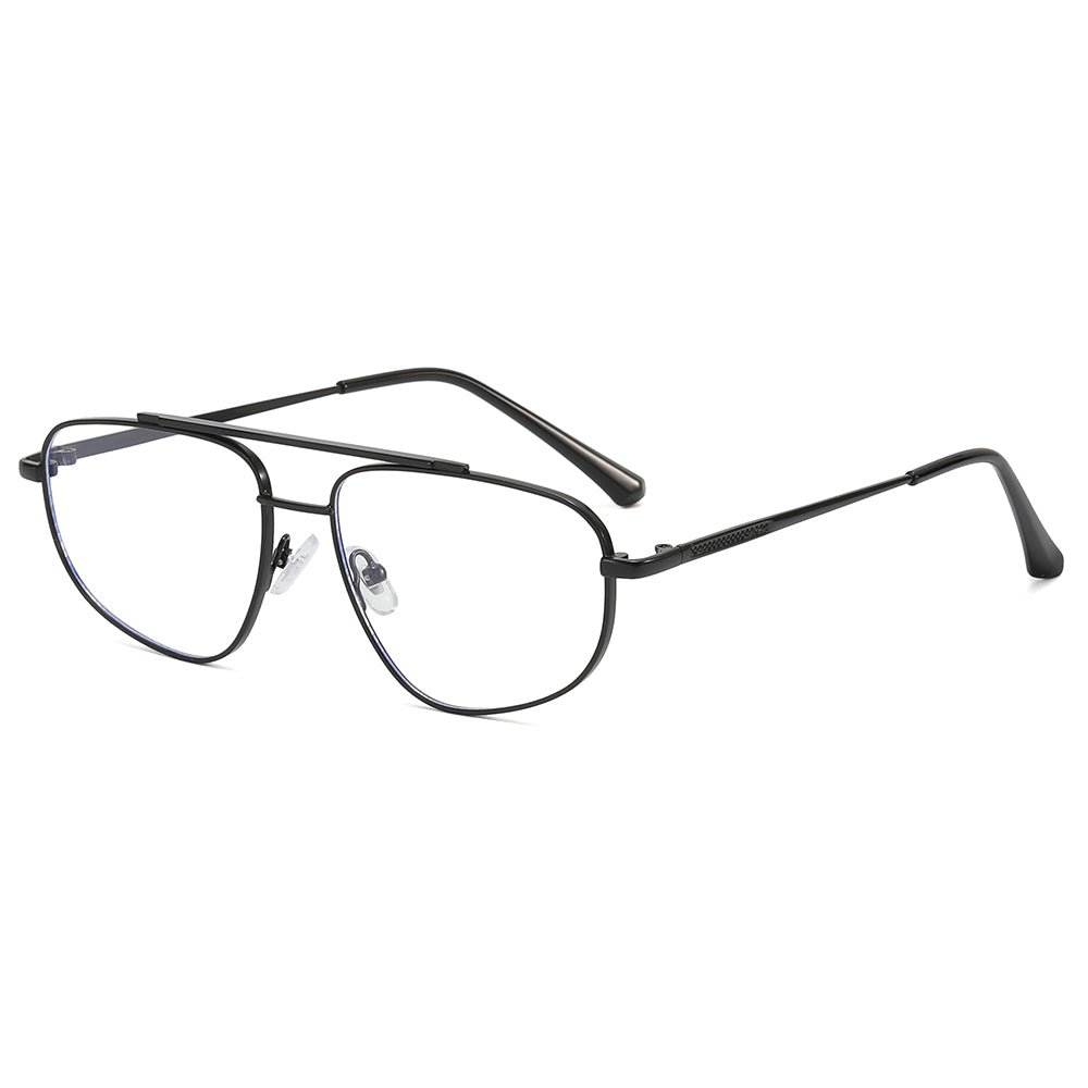 Metal Frame Gradient Shades Sunglasses