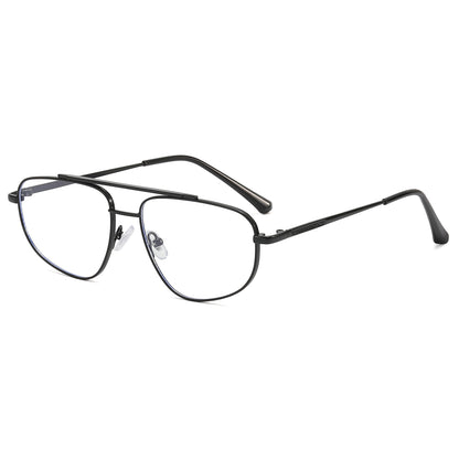 Metal Frame Gradient Shades Sunglasses