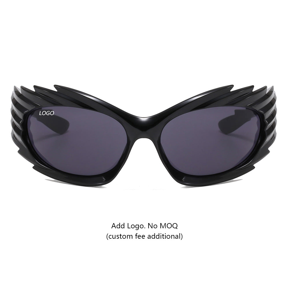 Spike Rectangle Sunglasses