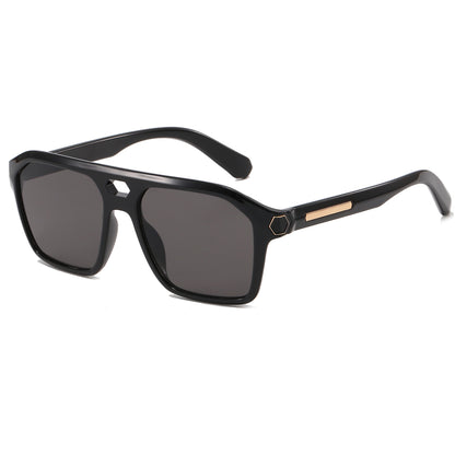 Square Flat Top Pilot Sunglasses